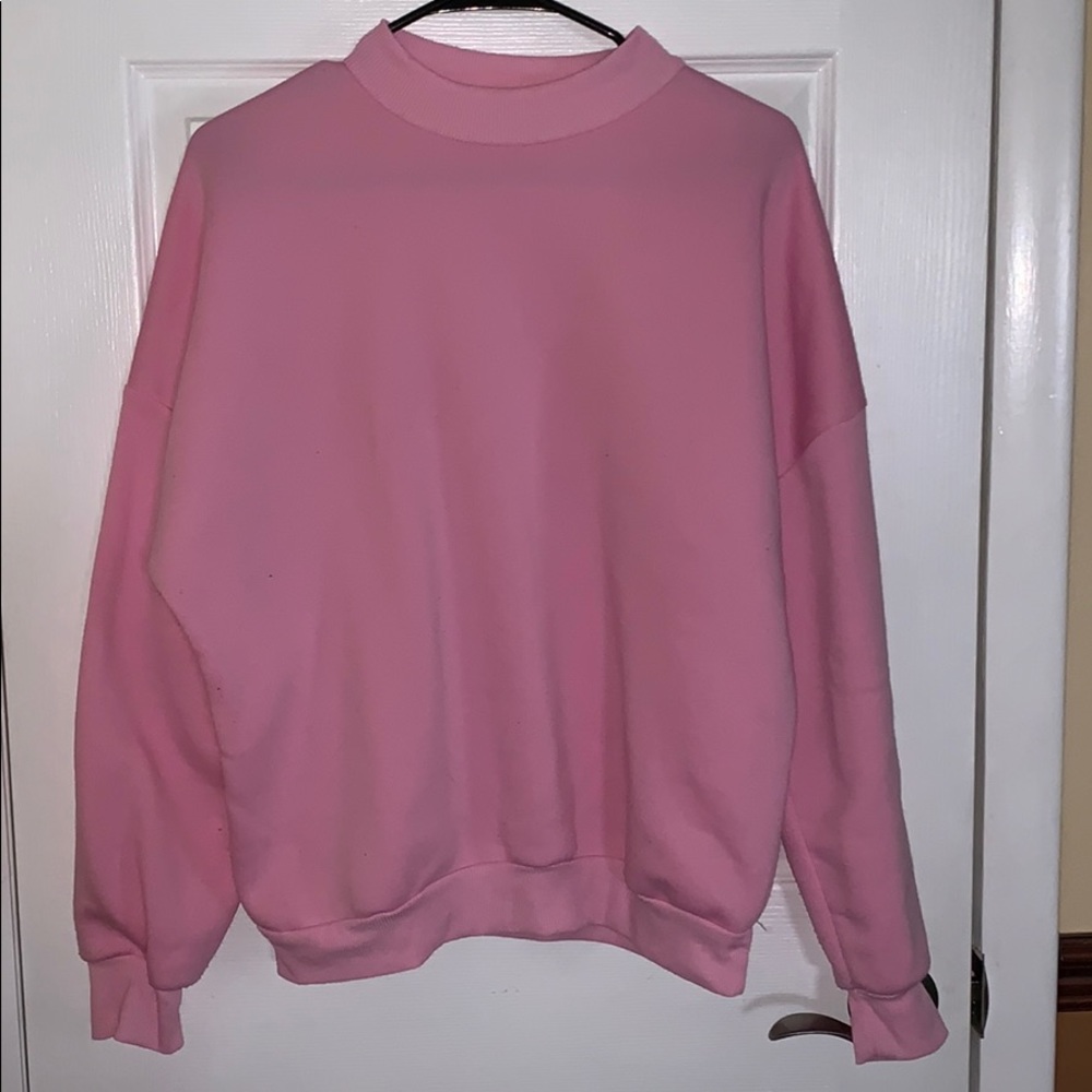 Pink Crew Neck